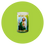 Miniatura: Mini Religiosa San Judas Verde / Mini Religious Saint Jude Green