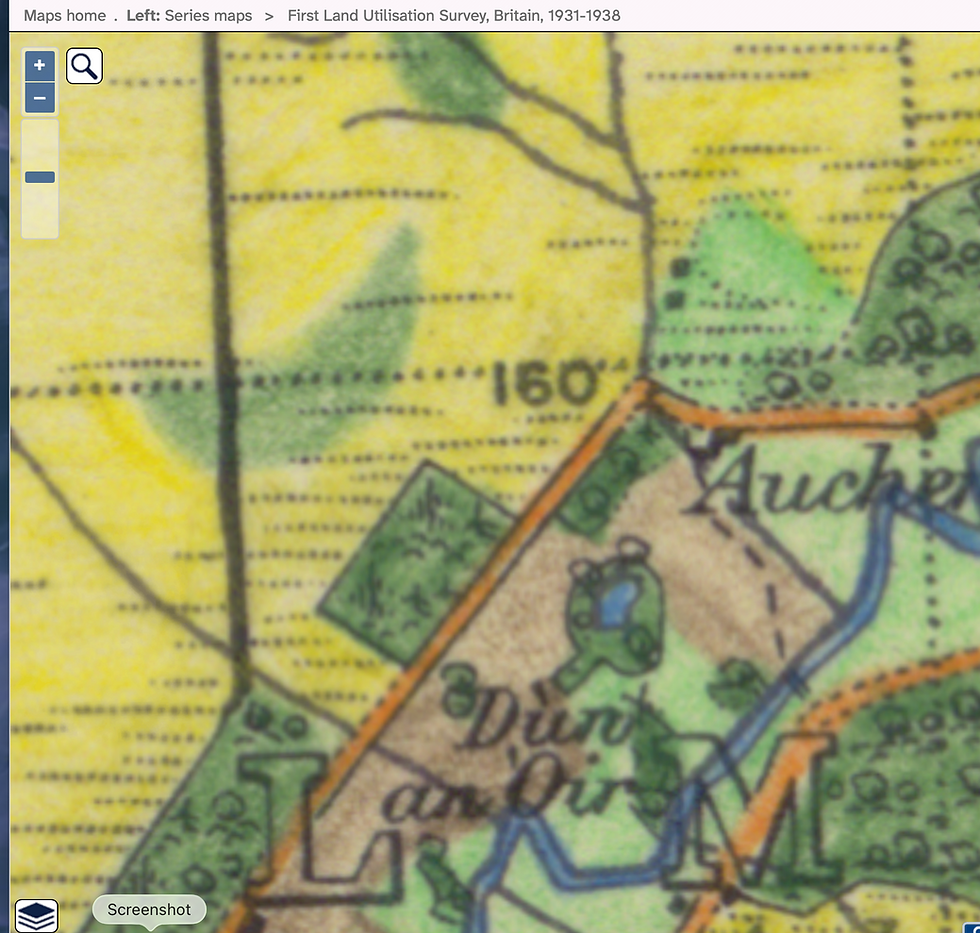 History of Clacheranmor in Maps