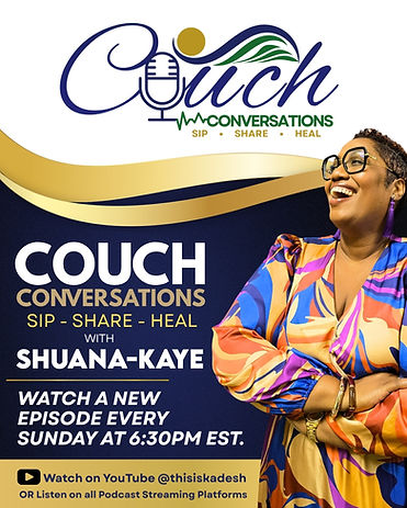 Couch Conversations: Sip, Share, Heal