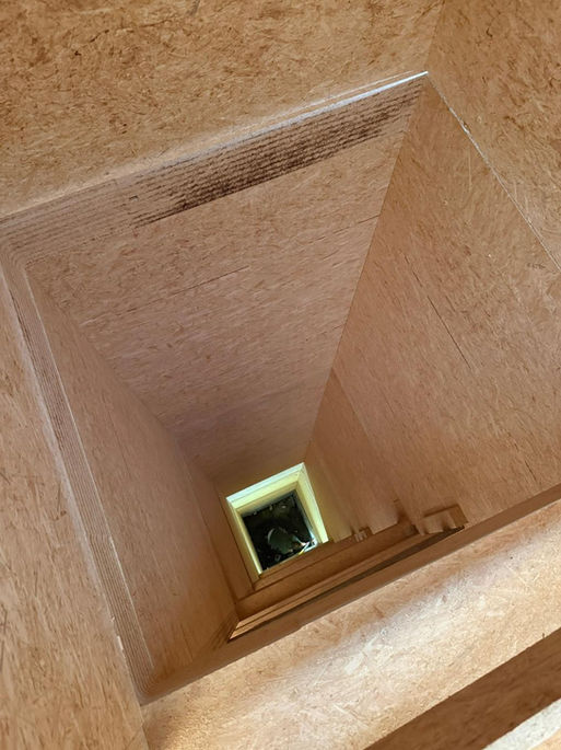 Appartement houtmassiefbouw MAGNUMBOARD door Wood & Build in Oostende