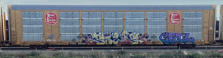 GRAFITTI ON TRAINS