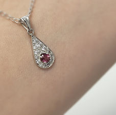 Pendentif goute tourmaline rose argent 2.jpg