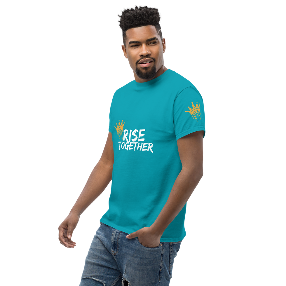 Thumbnail: Rise Together - Unisex classic tee (Front, Back, Sleeves)