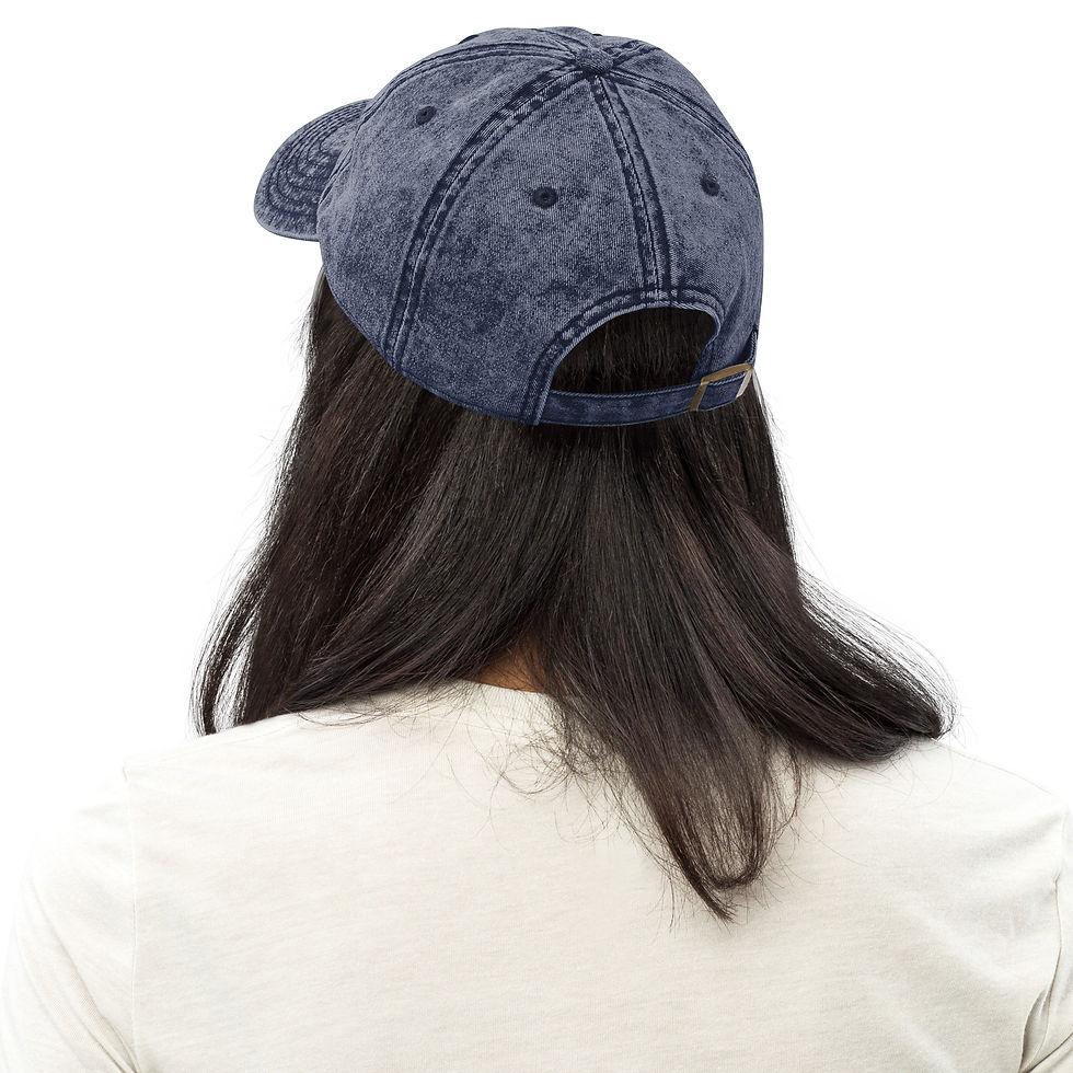 Thumbnail: Happy Times Vintage Cotton Twill Cap