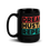 Thumbnail: Dream Hustle Repeat - Dream Big - Black Glossy Mug