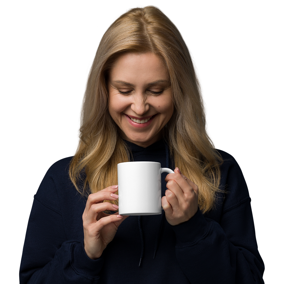 Thumbnail: XOXO White Glossy Mug