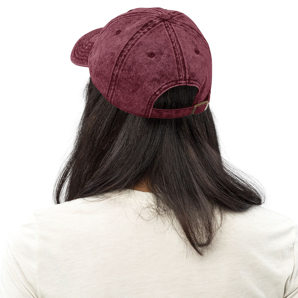 Thumbnail: Happy Times Vintage Cotton Twill Cap