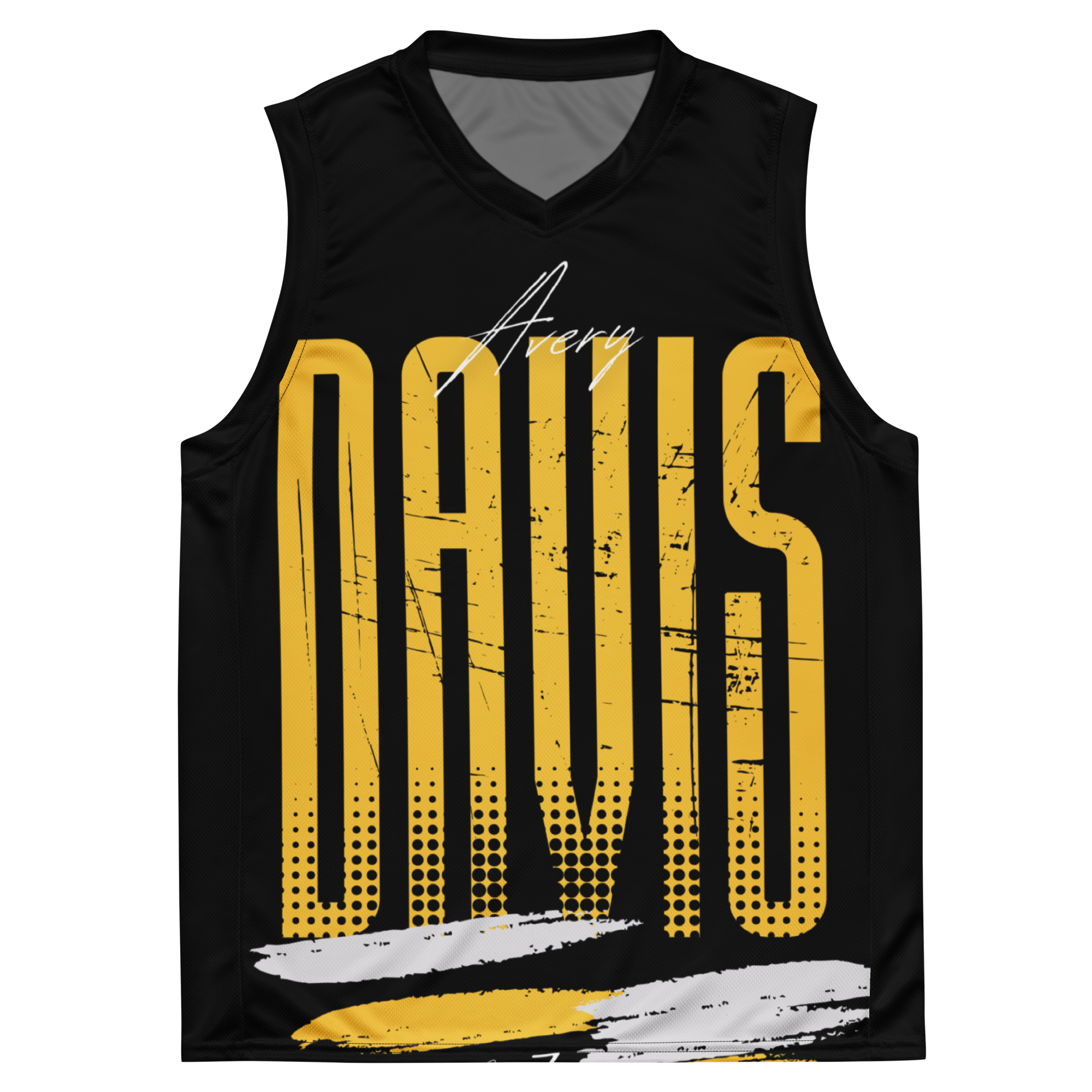 Black Designed Premium Basketball Jersey