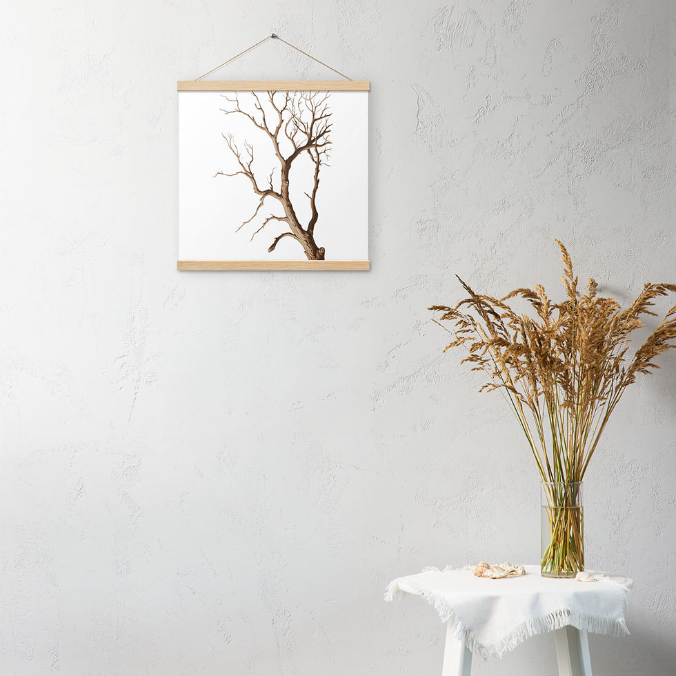 Thumbnail: Tree Poster with Hangers