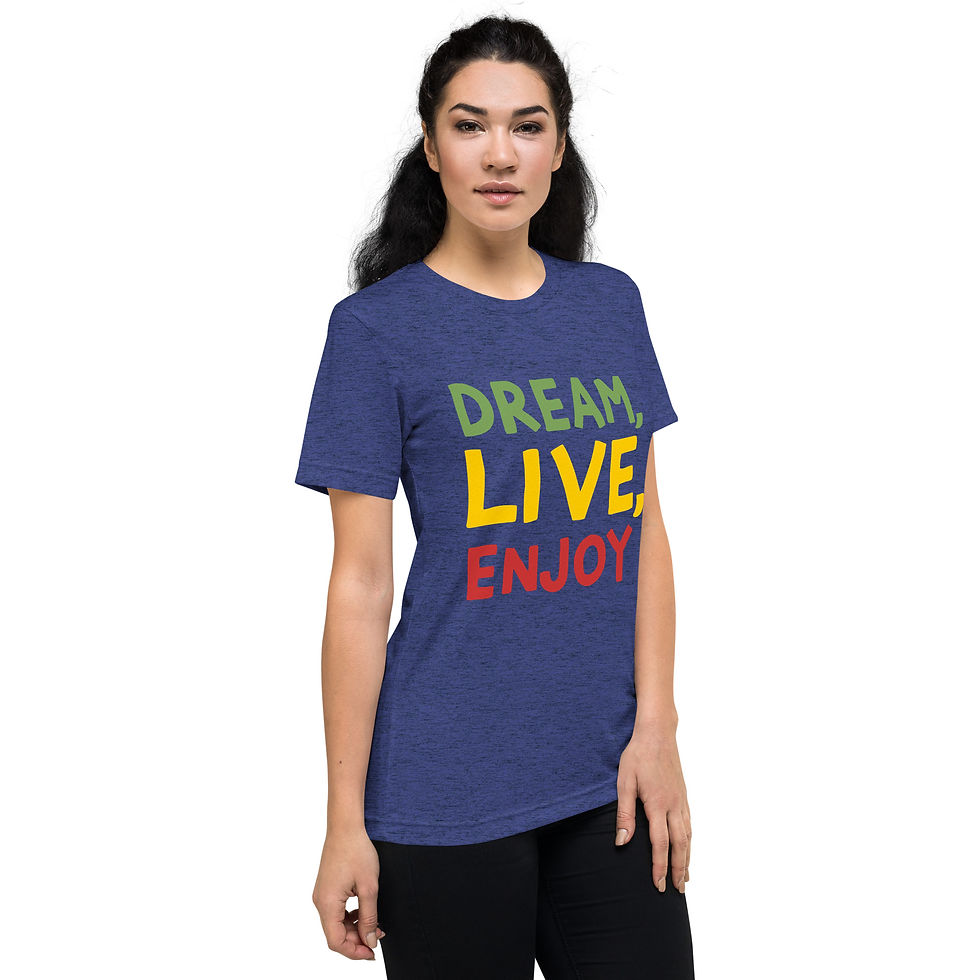 Thumbnail: Dream Live Enjoy - Short Sleeve T-Shirt