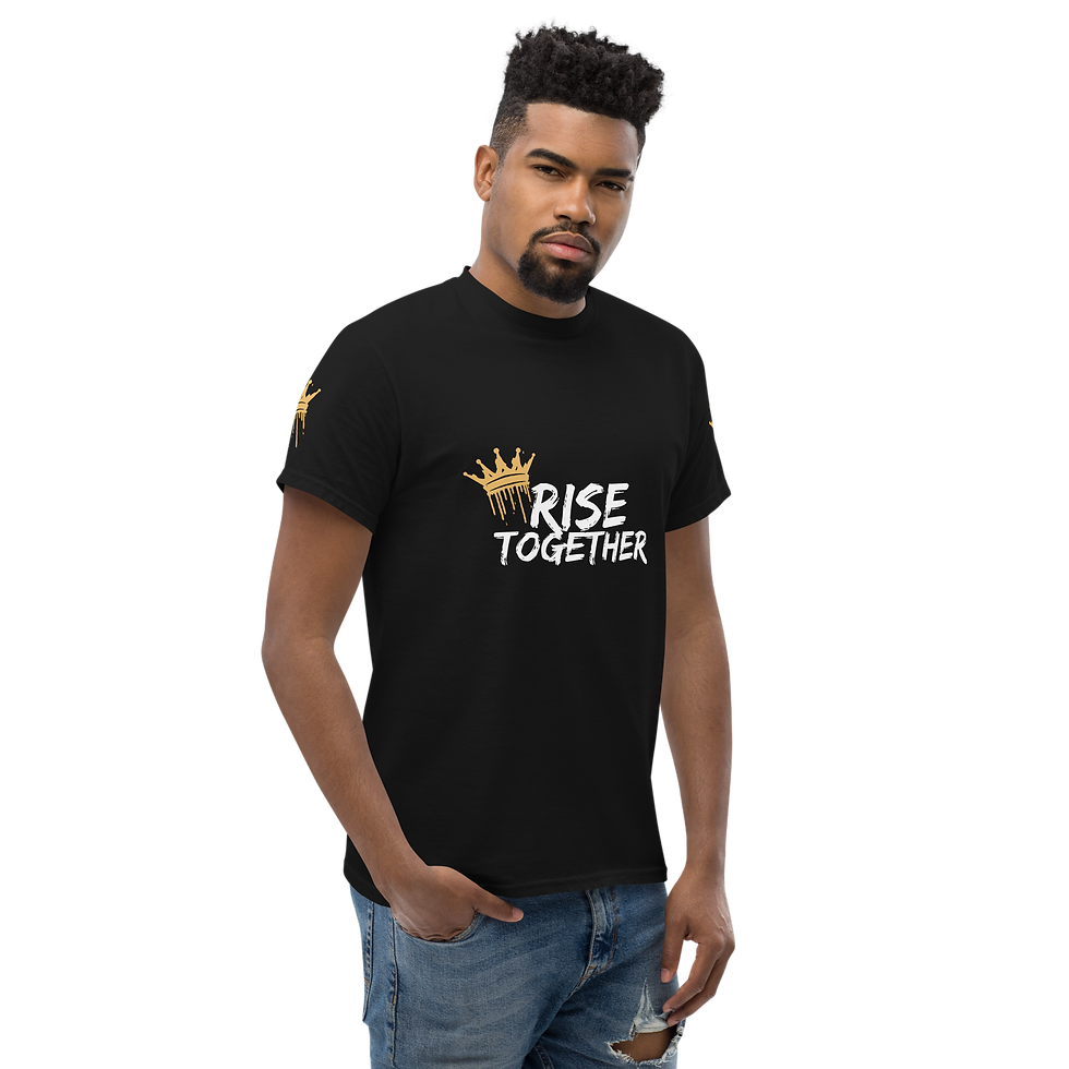 Thumbnail: Rise Together - Unisex classic tee (Front, Back, Sleeves)