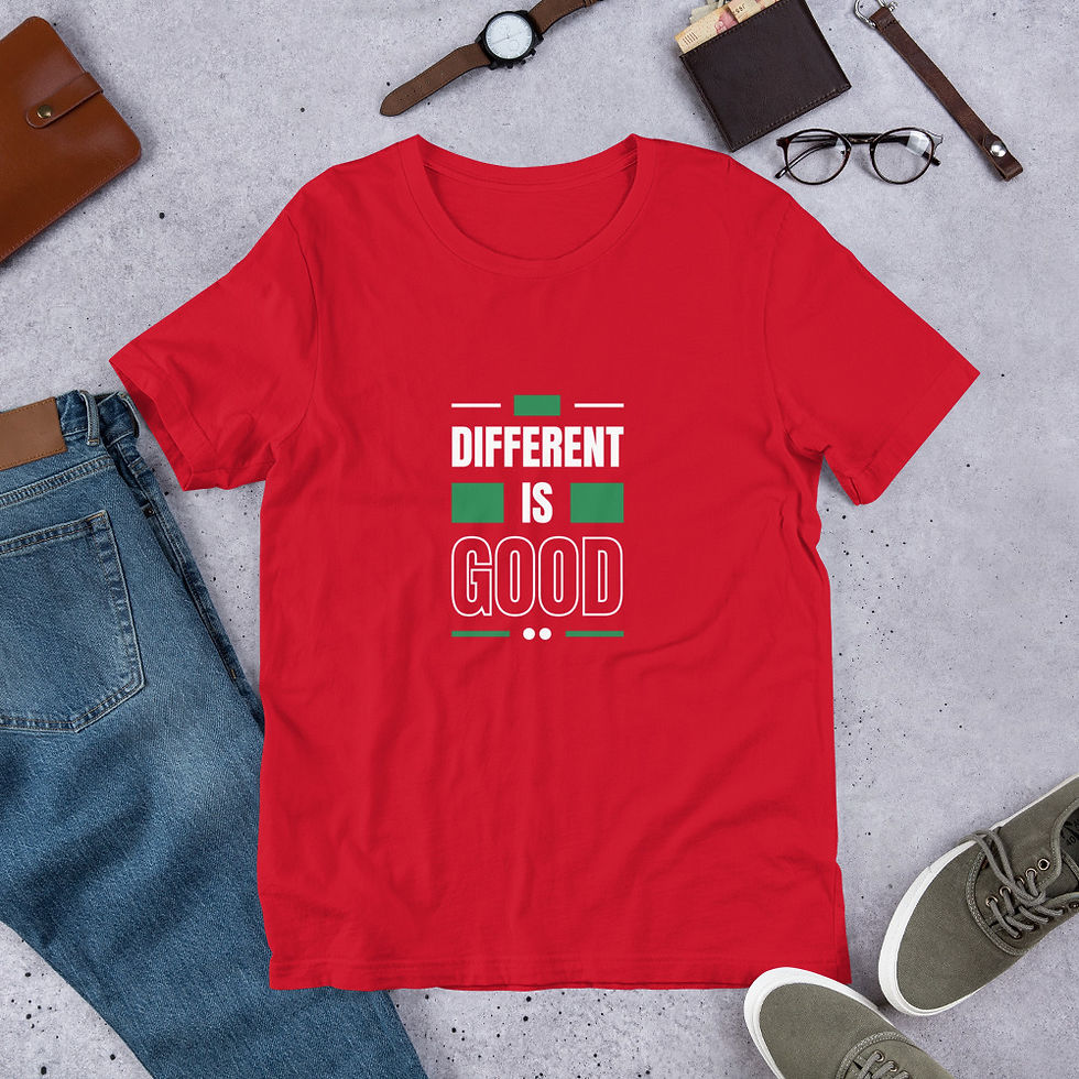 Thumbnail: Different is Good - Unisex t-shirt