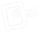 White Postage Stamp