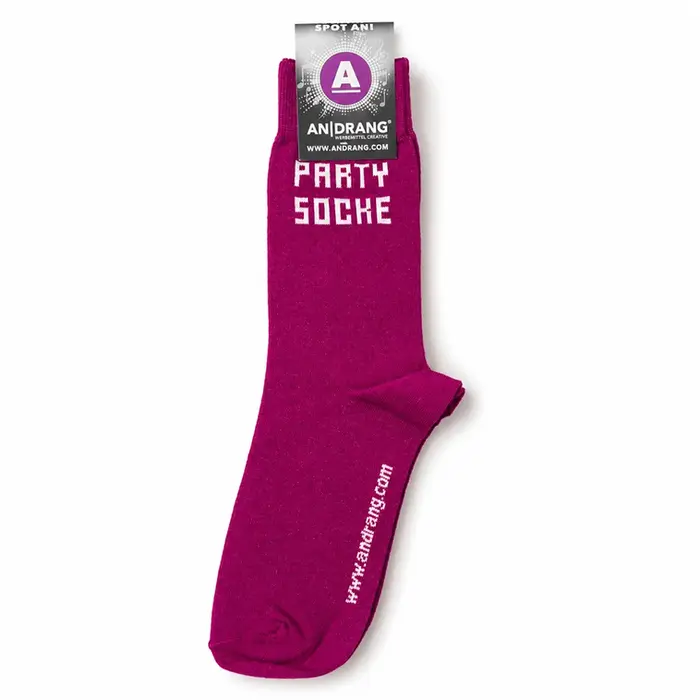 Socken aus Mischgewebe mit individuellem Reiter