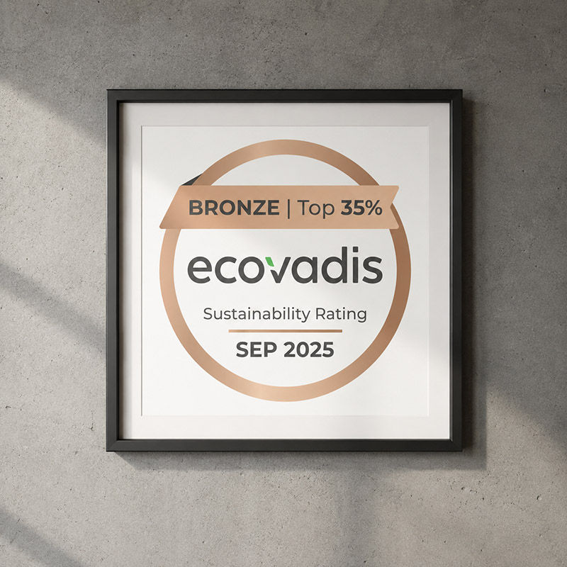 Ecovadis Auszeichnung Bronze