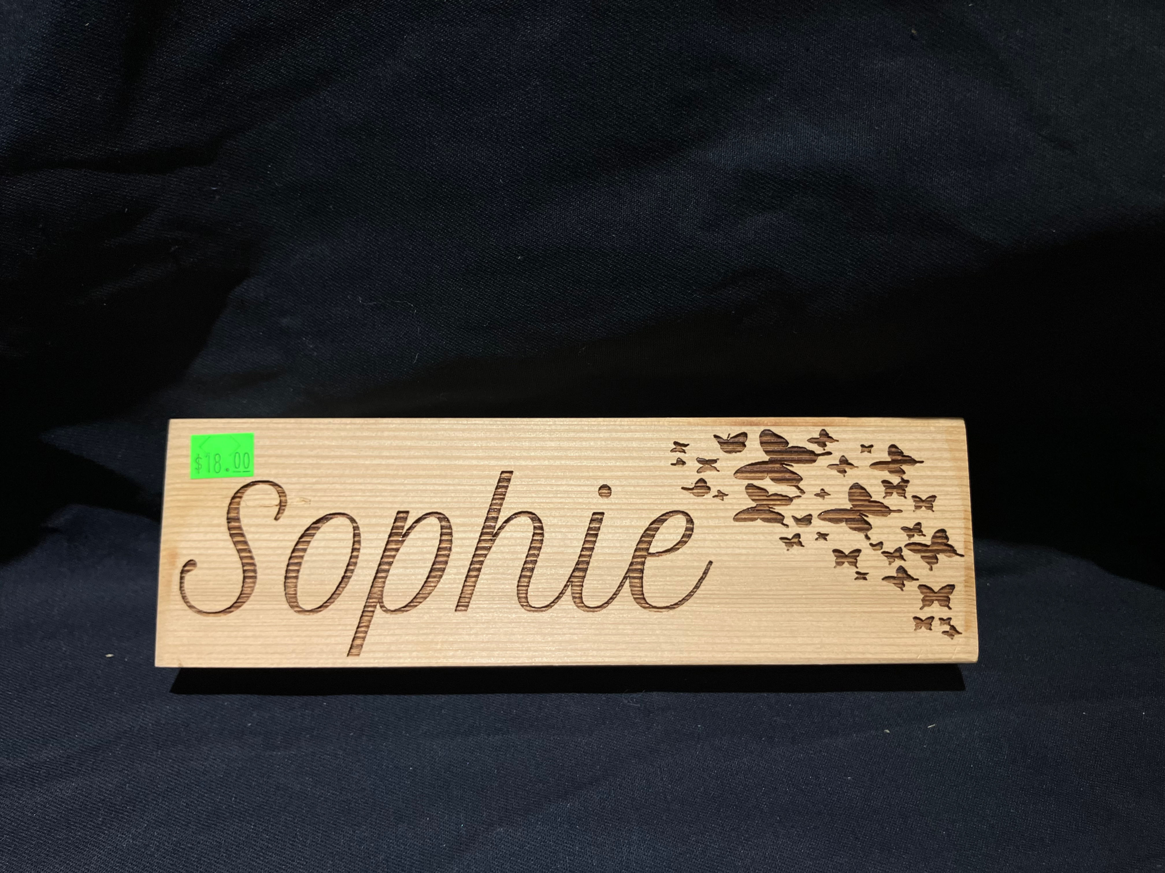 Extra small sign (Butterflies) ES18