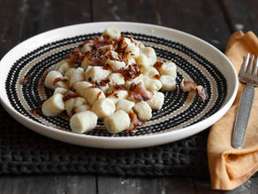 Gnocchi di ricotta e bacon