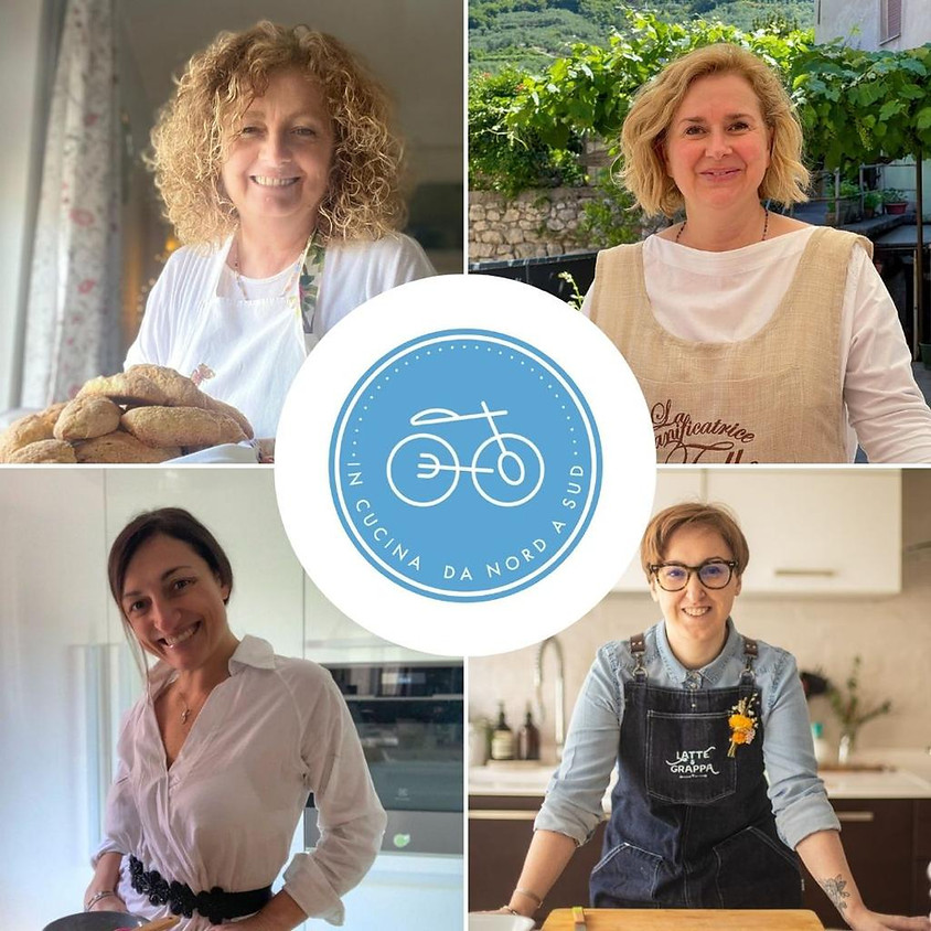 La cucina da nord a sud