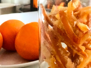 Scorze d'arancia candite