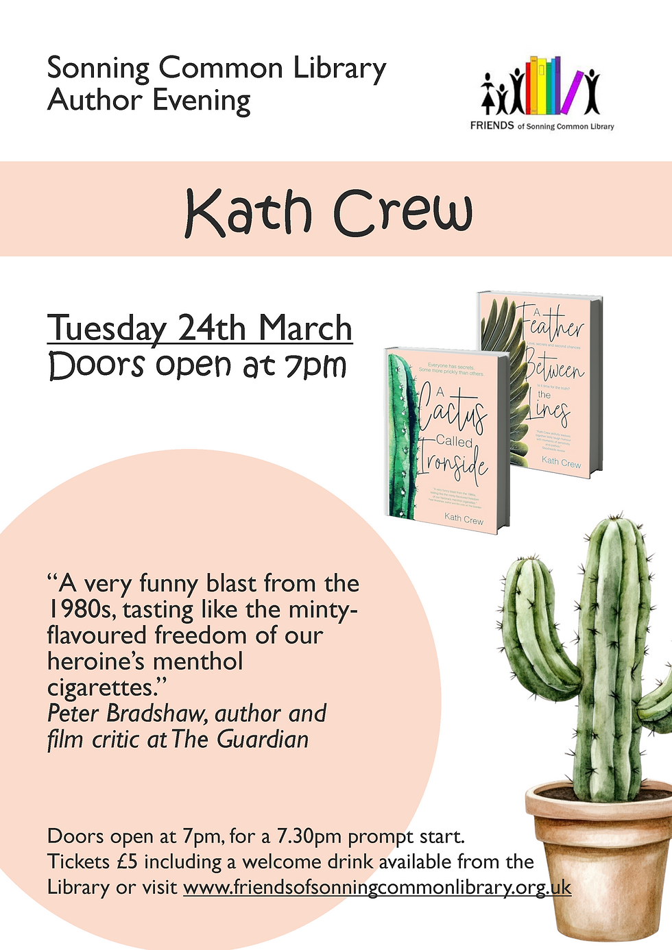 Author Evening with Kath Crew
