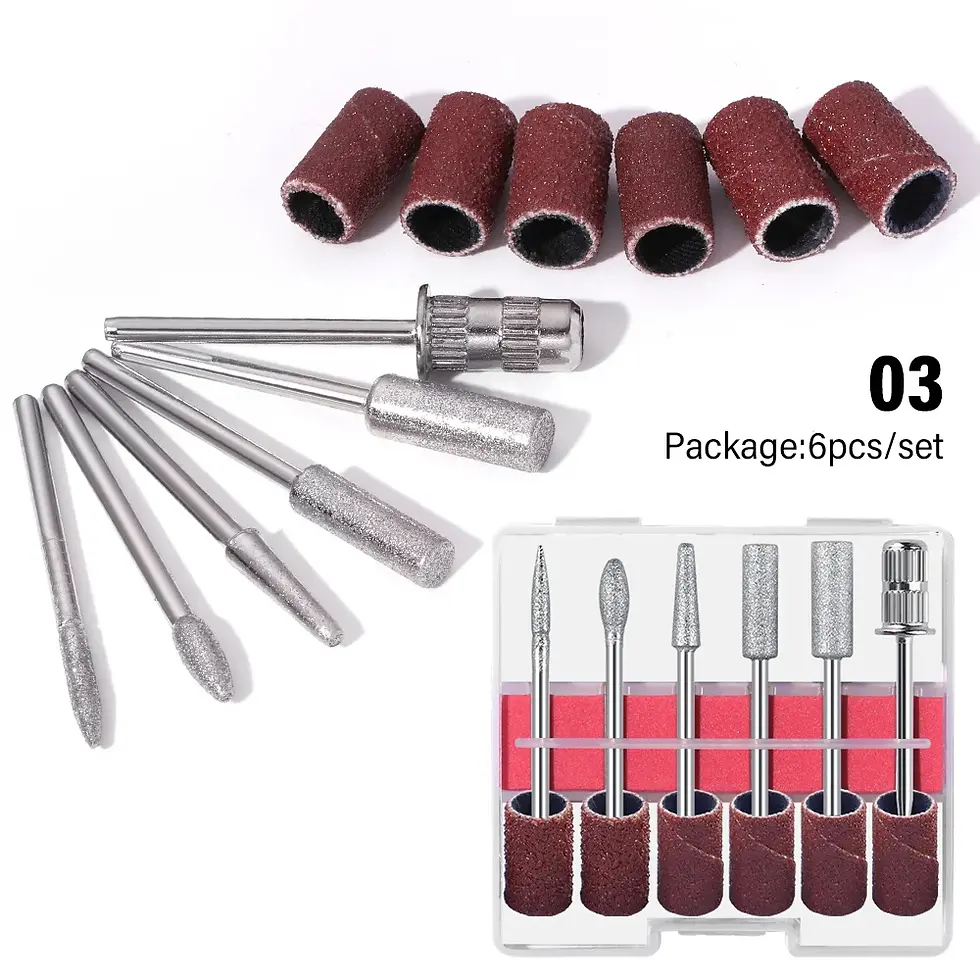 Thumbnail: LULAA Electric Nail Drill Machine Set Pedicure Grinding Equipment Mill for