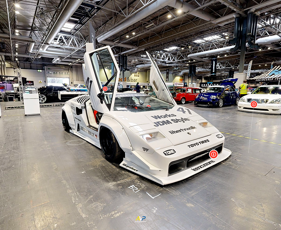 Liberty Walk Lamborghini Countach Virtual Tour