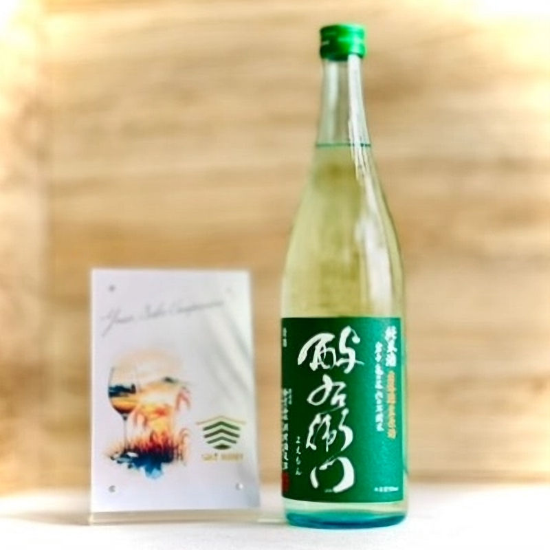 醉右衛門純米酒岩手縣產亀の尾60%精米無濾過清酒