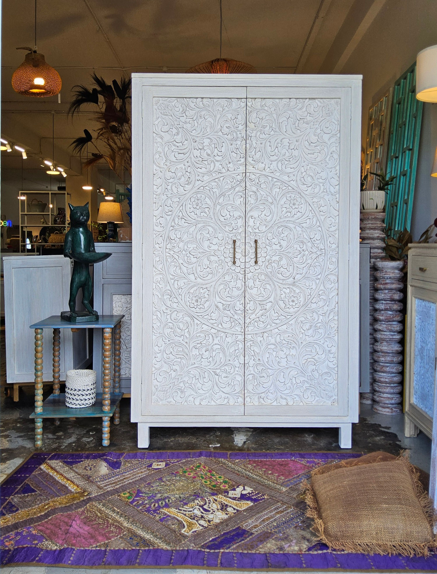 Flora 2 Tall Bar Cabinet