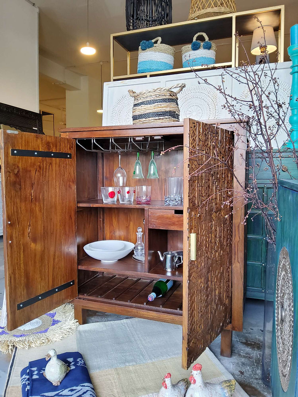 Thumbnail: Ikat 2Door  Bar Cabinet 100