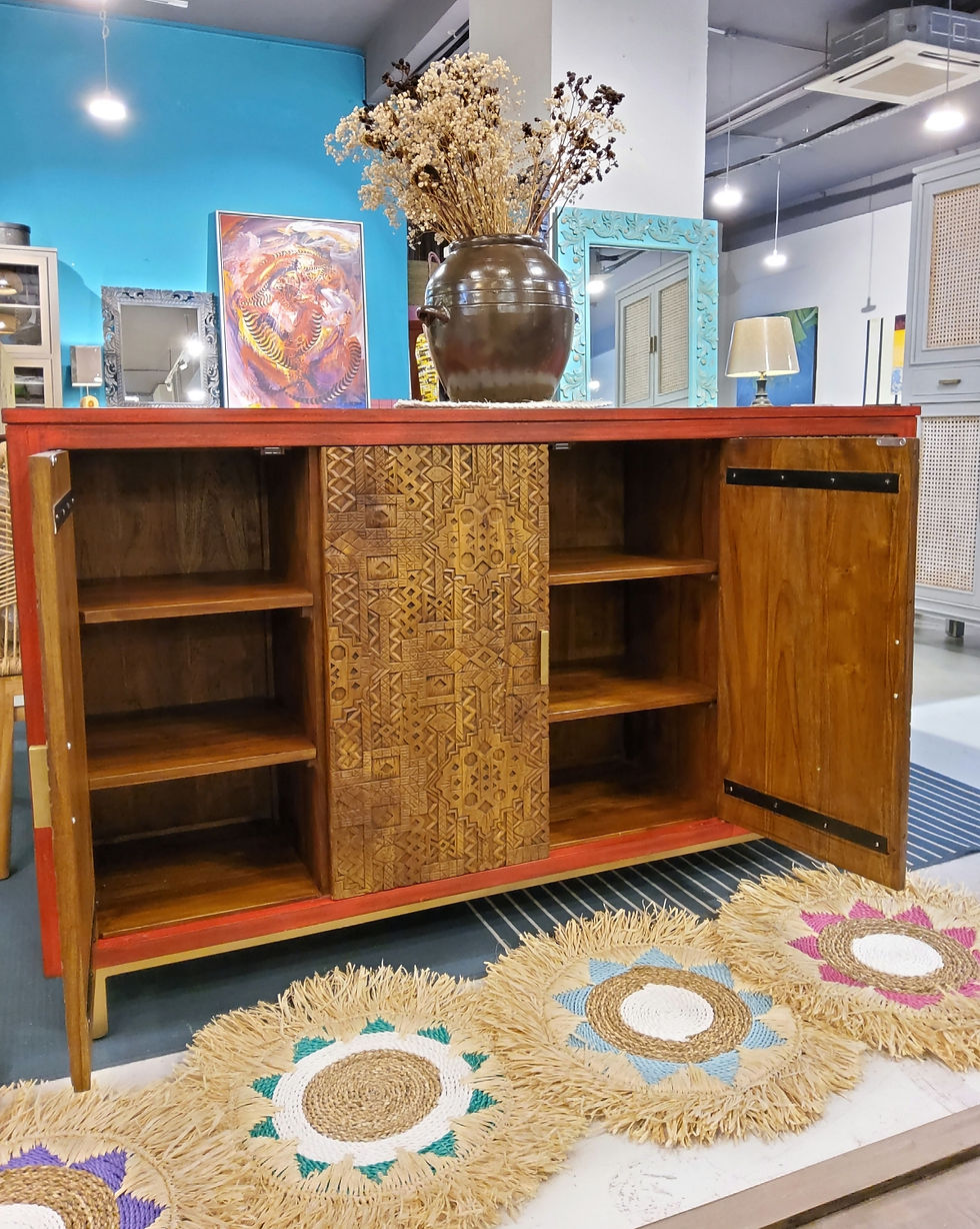 Thumbnail: Ikat 4 Door Sideboard 160