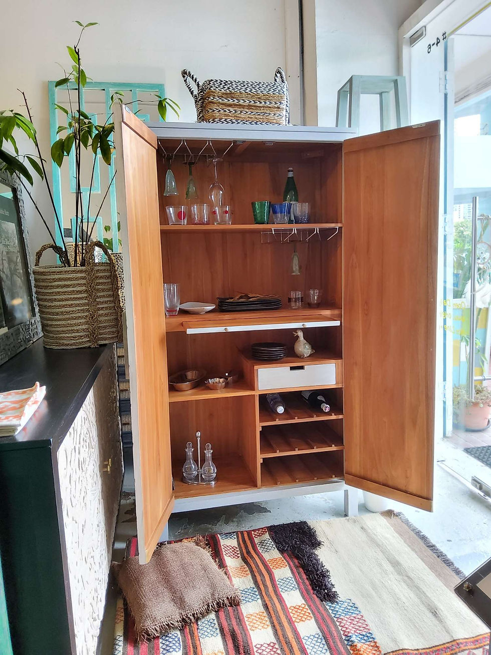 Thumbnail:  Ikat  Tall Cabinet 