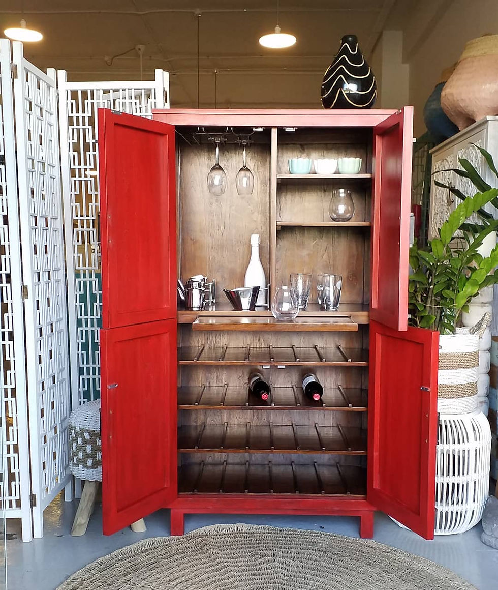 Thumbnail:  Grid  Bar Cabinet