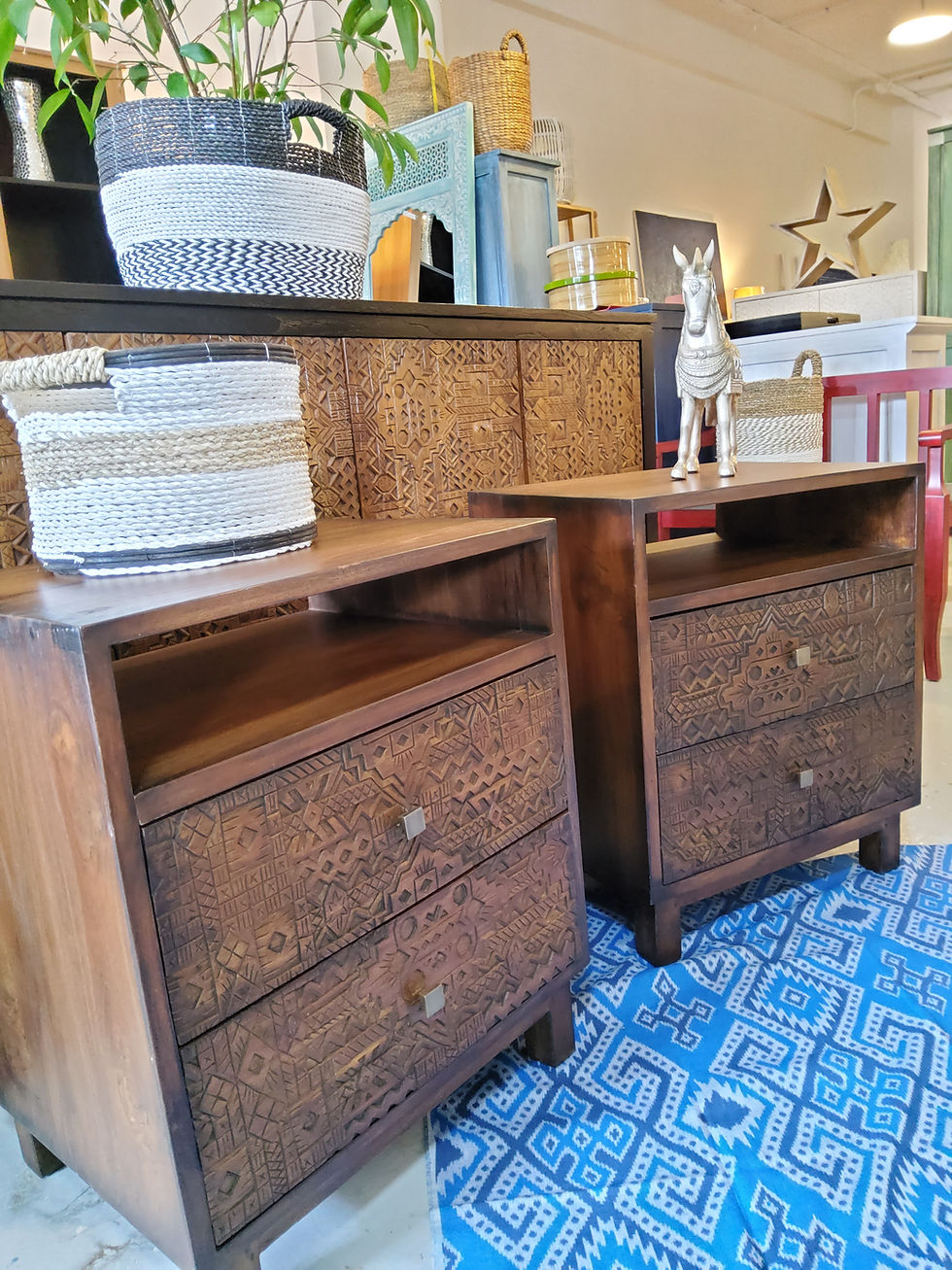 Thumbnail: Ikat 12 Bed Side Table