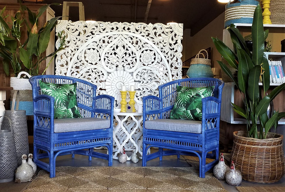 Thumbnail: Lulu Cane Arm Chair