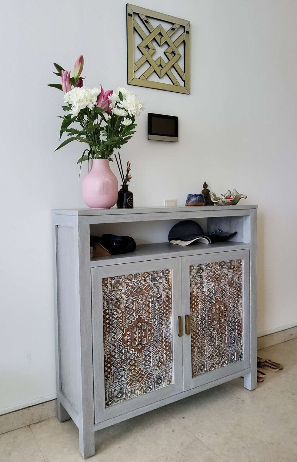 Thumbnail:  Ikat  2 Door Cabinet 75 