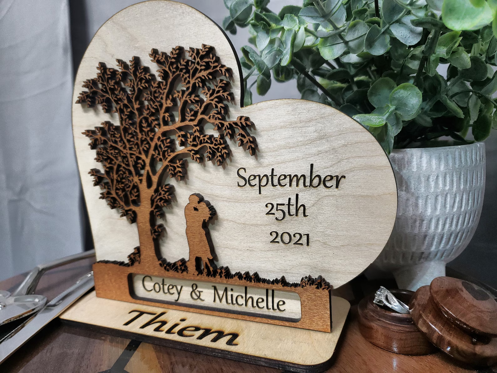 Personalised Memory Tree 400mm x 300mm