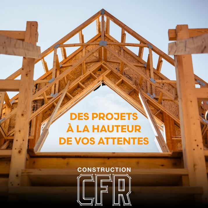 résidentiel Chevrons RN, construction