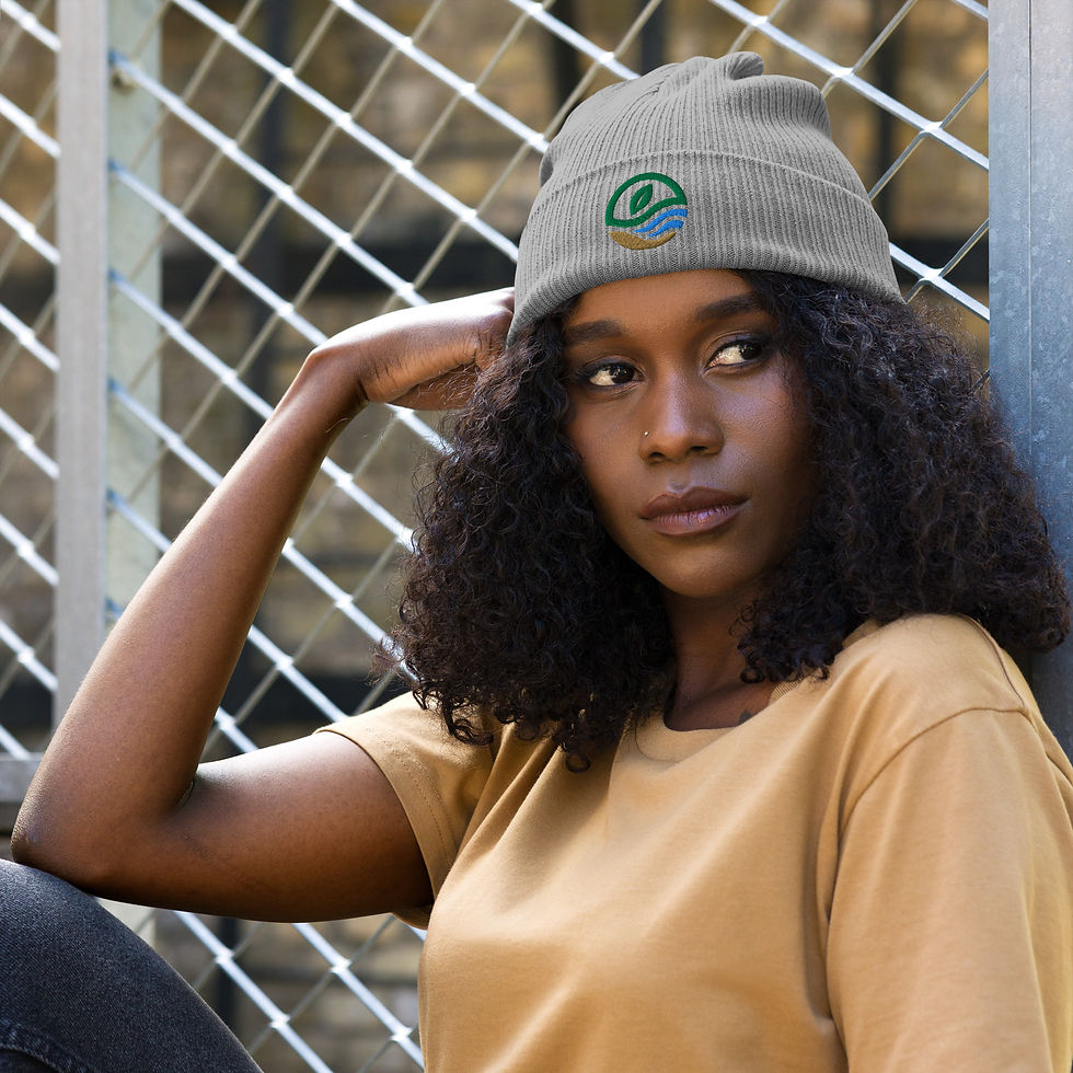 Thumbnail: X-Aponics Organic ribbed beanie