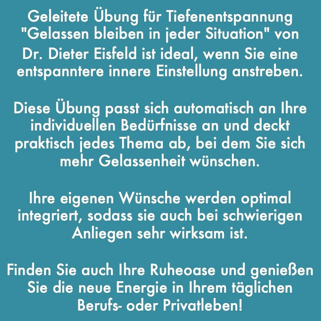 Miniaturbild: Entspannungsübung gegen Nervosität vor der MPU