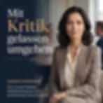 Cover der fachärztlichen Audio-Hypnose 'Mit Kritik gelassen umgehen' zur Stärkung der Kritikfähigkeit und des Selbstwertgefüh