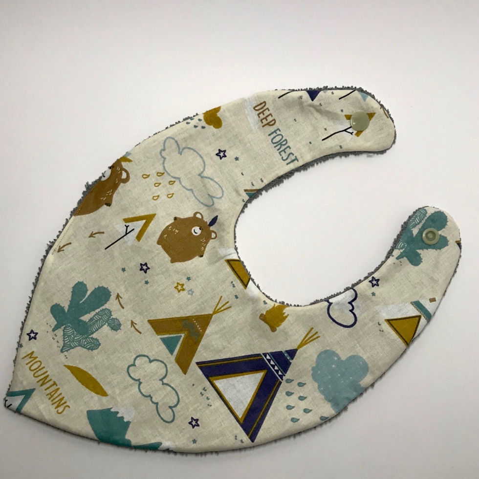 BAVOIR LAVABLE - BAVOIR PERSONNALISE - DIY BAVOIR