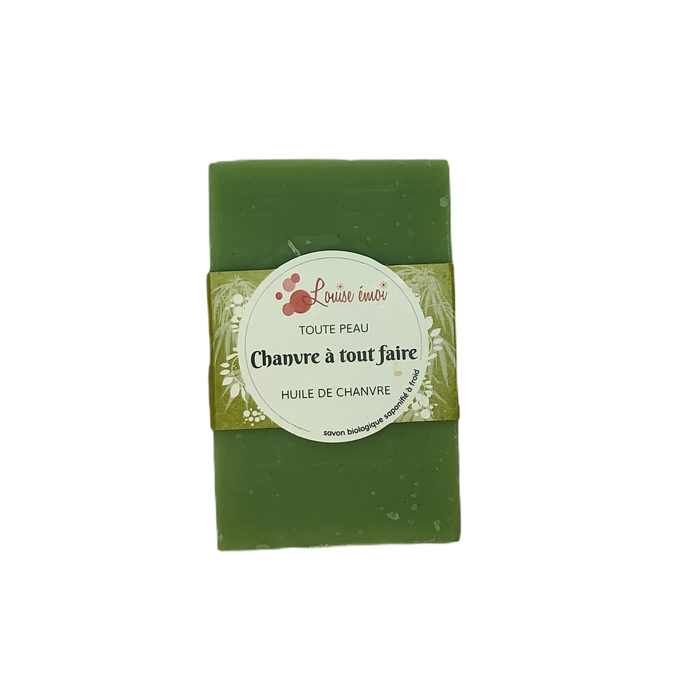 CHANVRE A TOUT FAIRE TOUTE PEAU - SAVON LOUISE EMOI - SAVON BOBINES D’AMELIE