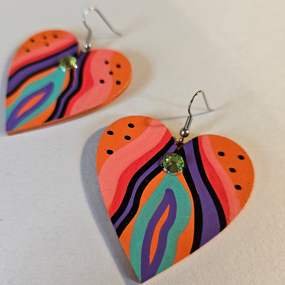 Thumbnail: Queen Heart Earrings