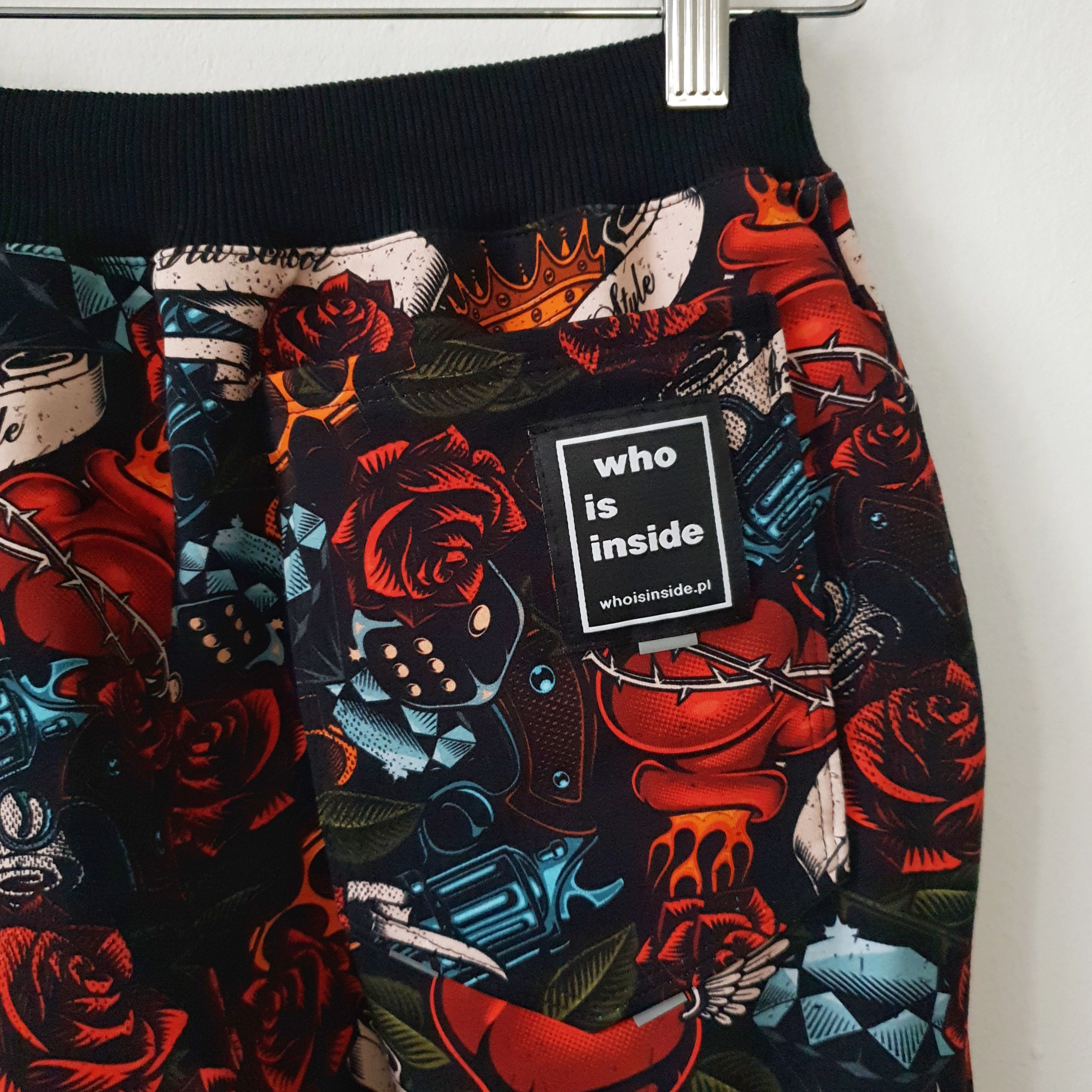 Spodnie "guns and roses"