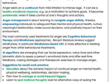 Definition, aggression, symptoms, diagnosing, management skills, AI, suggestions for practice.