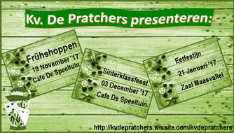 Uitnodiging tot onze activiteiten.