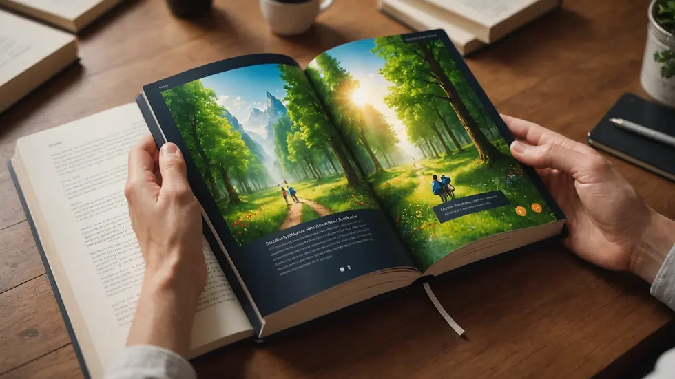 Interactive Book Interface