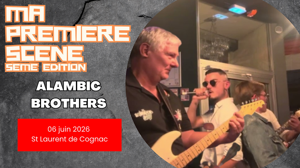 Alambic Brothers - Ma première scène 2026