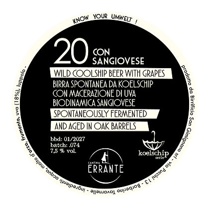 20 Con Sangiovese