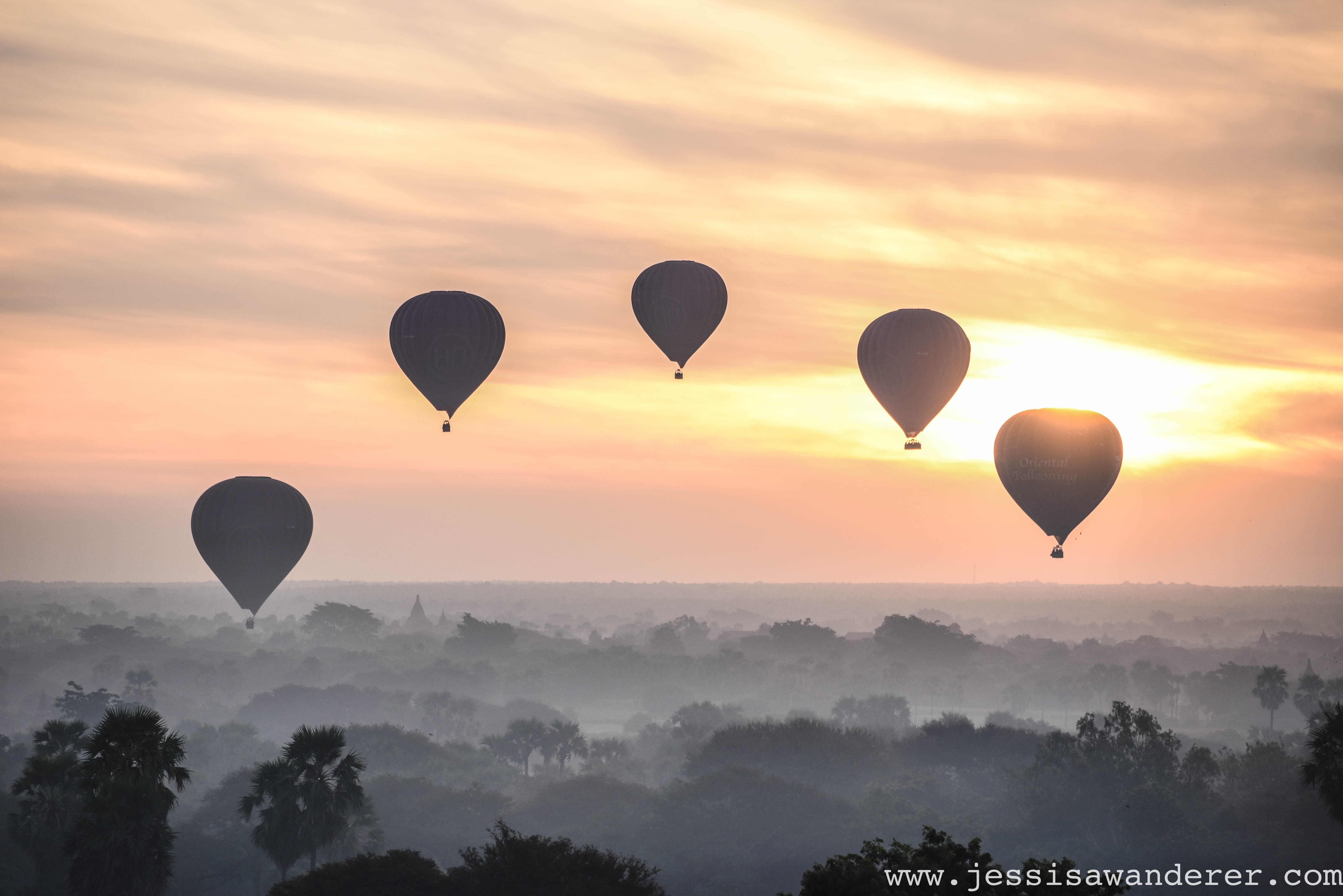 Balloons in Myanmar